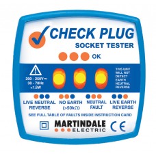 Martindale CP501 Classic Check Plug 240V Socket Tester